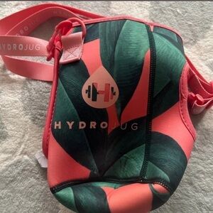 HydroJug—Coral & Teal Travel Bag—NWOT